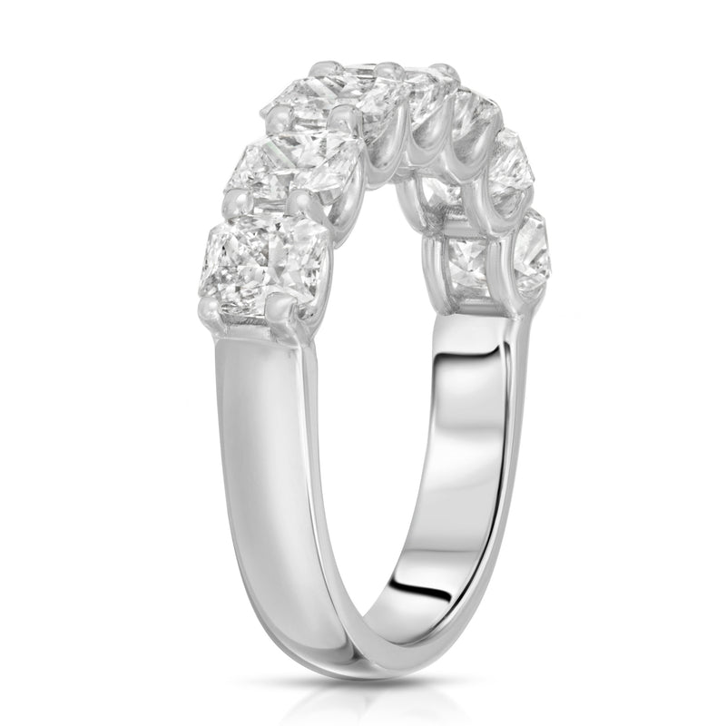 Seven Diamond Cushion Band