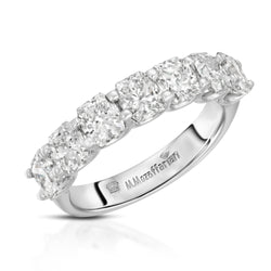 Seven Diamond Cushion Band