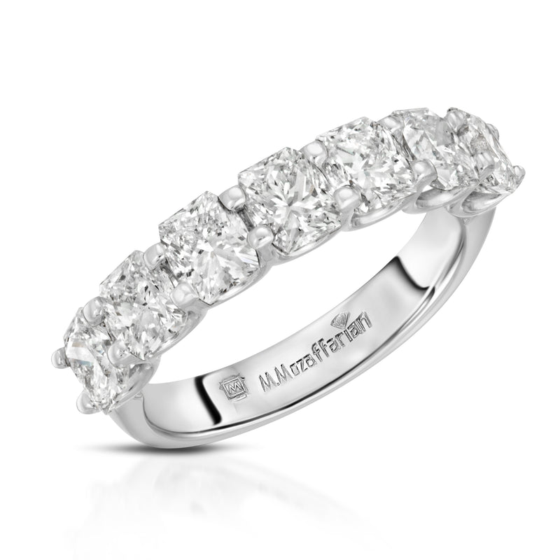 Seven Diamond Cushion Band