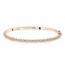 Bezel Set Bangle