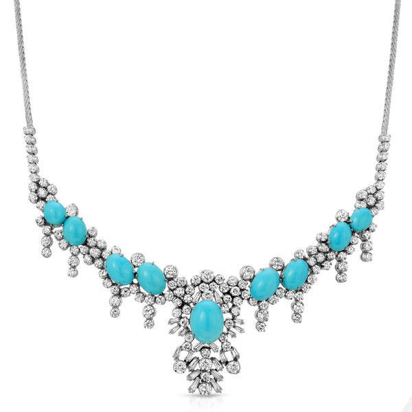 Estate Turquoise Necklace