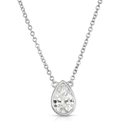 Pear Shape Bezel Pendant