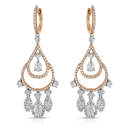 Rounded Chandelier Earring