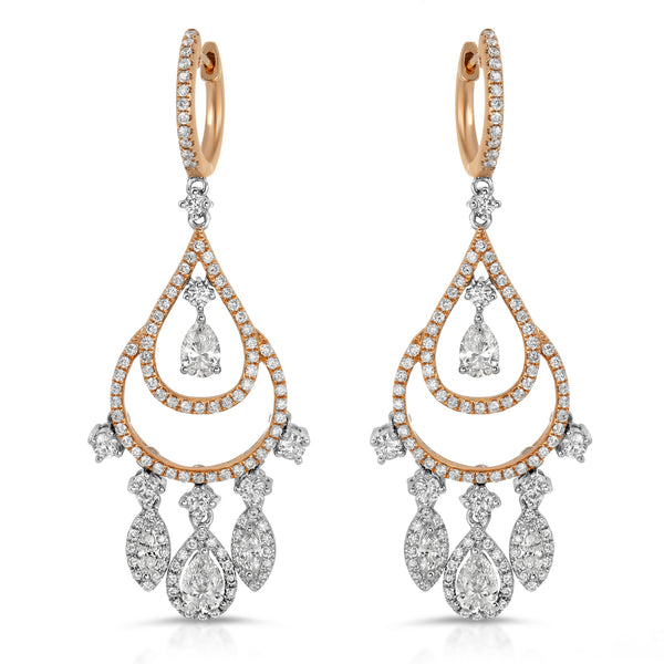 Rounded Chandelier Earring