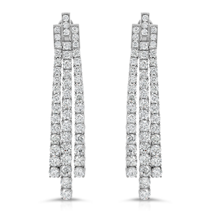 Three Strand Hanging Earring