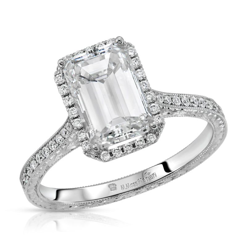 Emerald Cut Solitaire