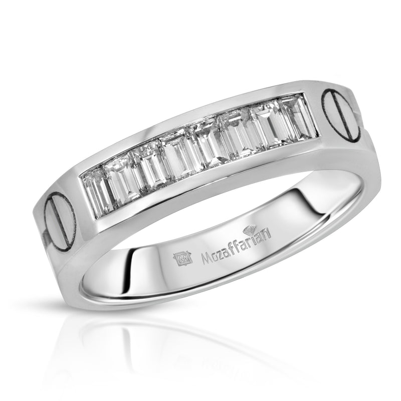 Men's Diamond Screw Side Band
