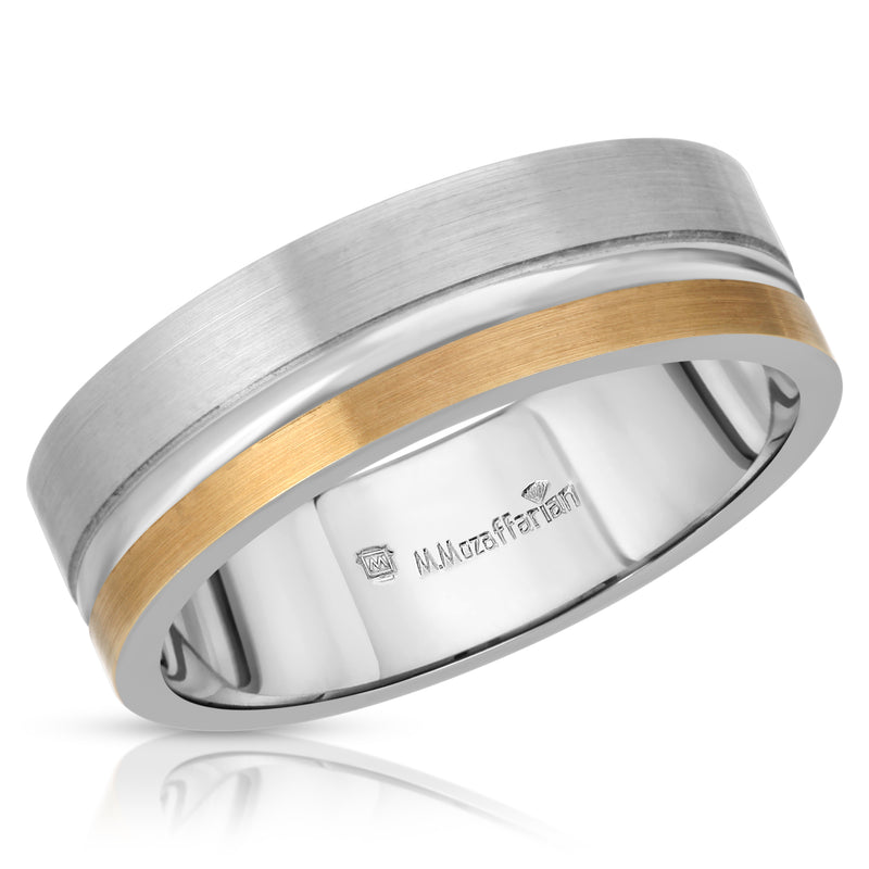 Men's Two Toned Ring