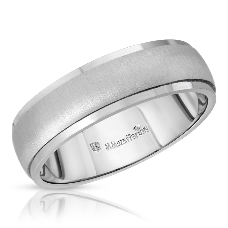 Satin Finish Men's Ring