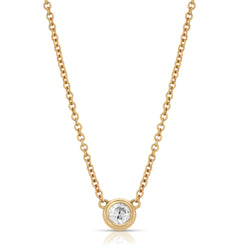 Single bezel Necklace