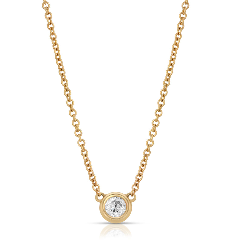 Single bezel Necklace